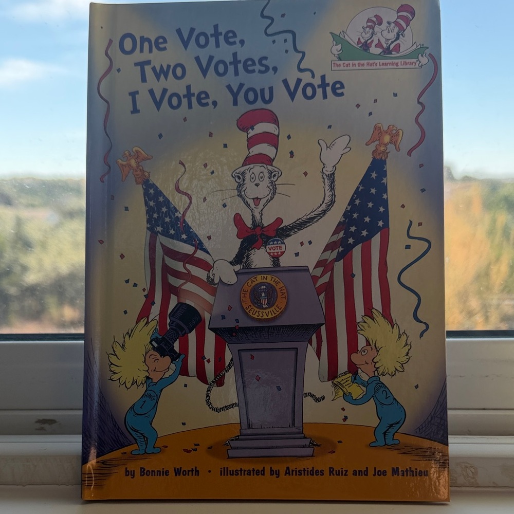 One Vote, Two Votes, I Vote, You Vote Book